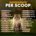 Ingredients for Cat Multivitamin Supplement