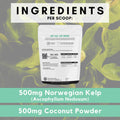 what are the ingredients for dental kelp, how does norwegian kelp work