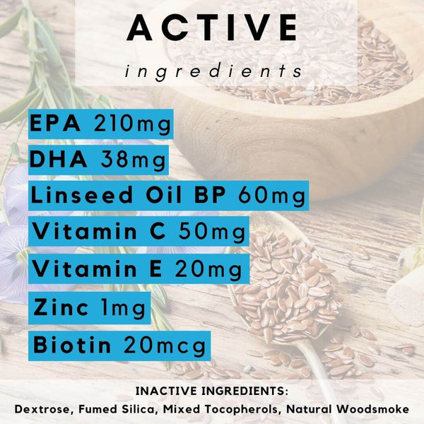 skin and coat for dogs ingredients list