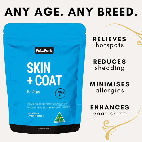 benefits of fish oil, Omega 3 EPA and DHA for dogs, heart function for dogs, hotspots in dogs, how to make a coat shiny in dogs, better skin health in dogs